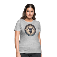 Thumbnail for Women's Mythical Taurus T-Shirt - heather gray