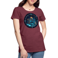 Thumbnail for Women’s Magic Sagittarius Premium T-Shirt - heather burgundy