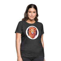 Thumbnail for Women's Symbol Leo T-Shirt - heather black