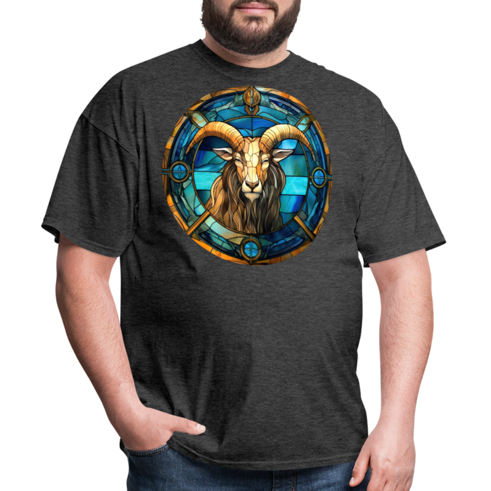 Men's Mosaic Capricorn Classic T-Shirt - heather black