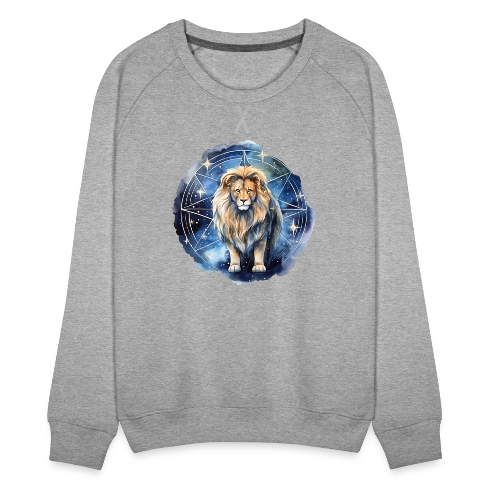 Women’s Mythical Leo Premium Sweatshirt - heather grey