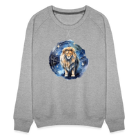 Thumbnail for Women’s Mythical Leo Premium Sweatshirt - heather grey