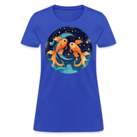 Thumbnail for Women's Magic Pisces T-Shirt - royal blue