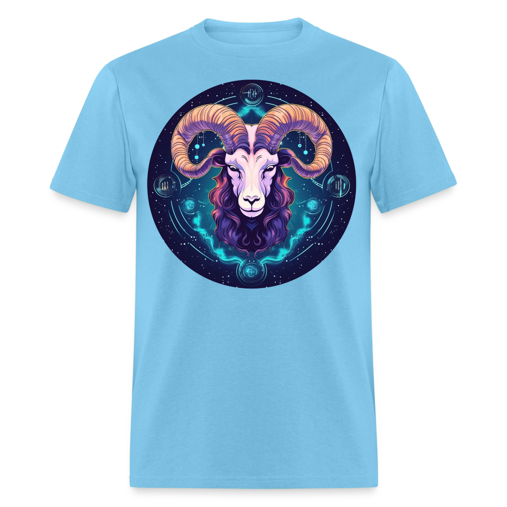 Men's Mystic Aries Classic T-Shirt - aquatic blue