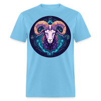 Thumbnail for Men's Mystic Aries Classic T-Shirt - aquatic blue