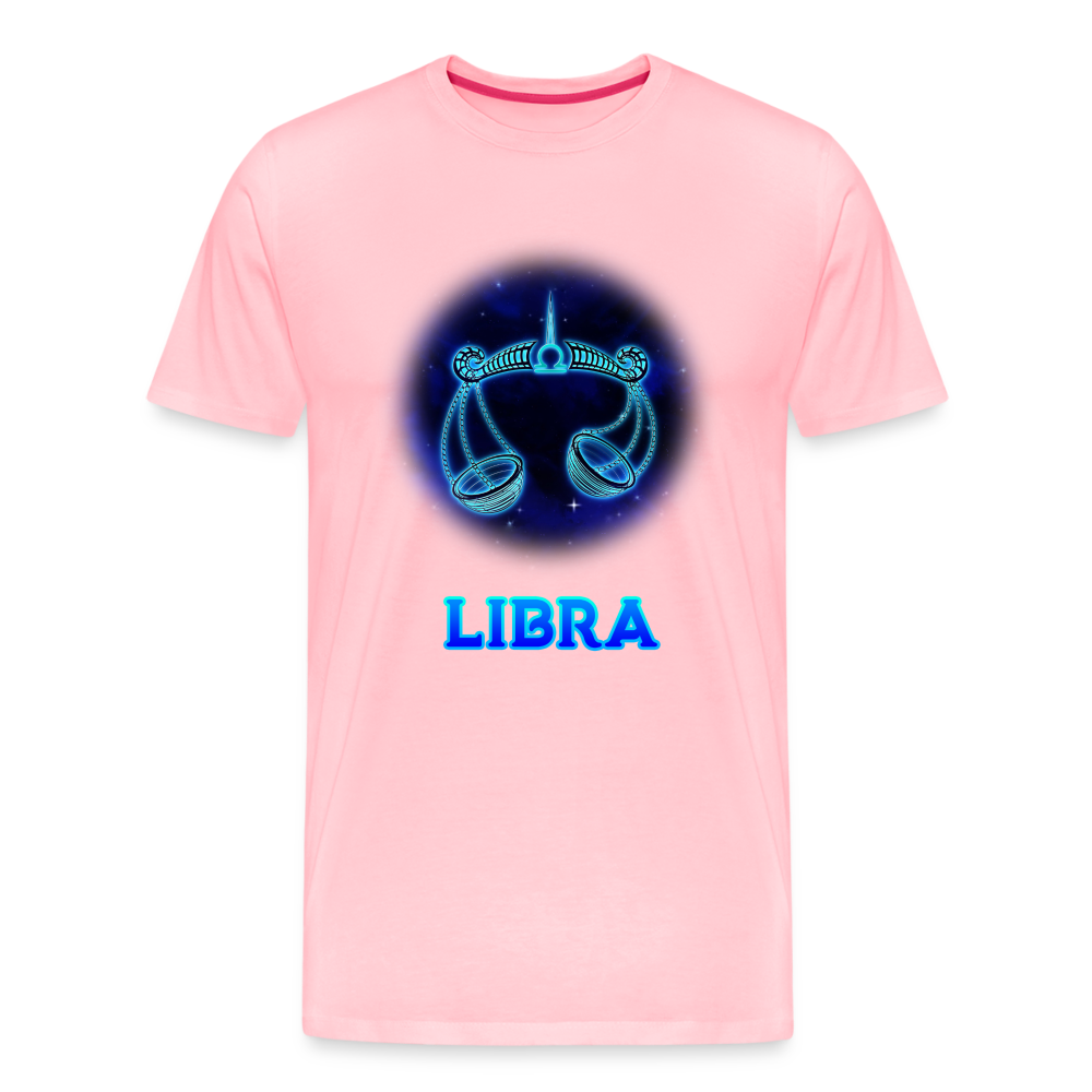 Men's Libra Premium T-Shirt - pink