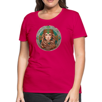 Thumbnail for Women’s Mythical Virgo Premium T-Shirt - dark pink