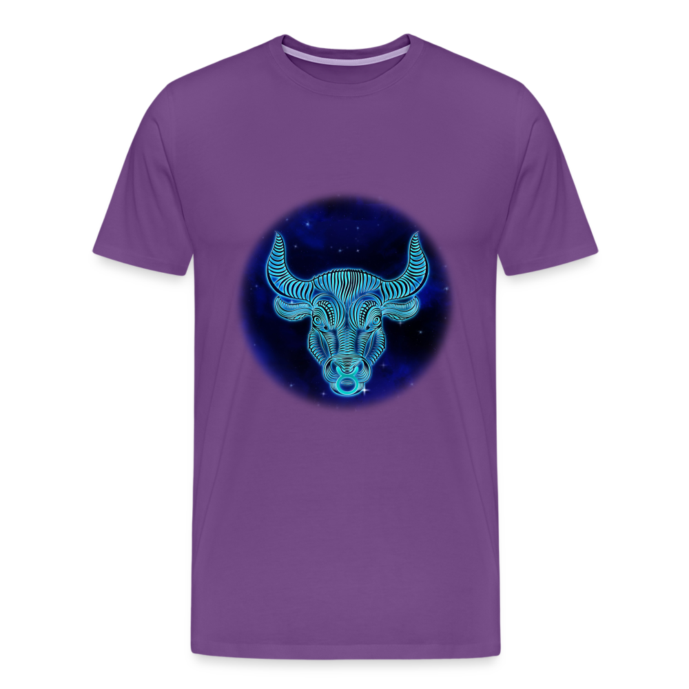 Men's Taurus Premium T-Shirt - purple