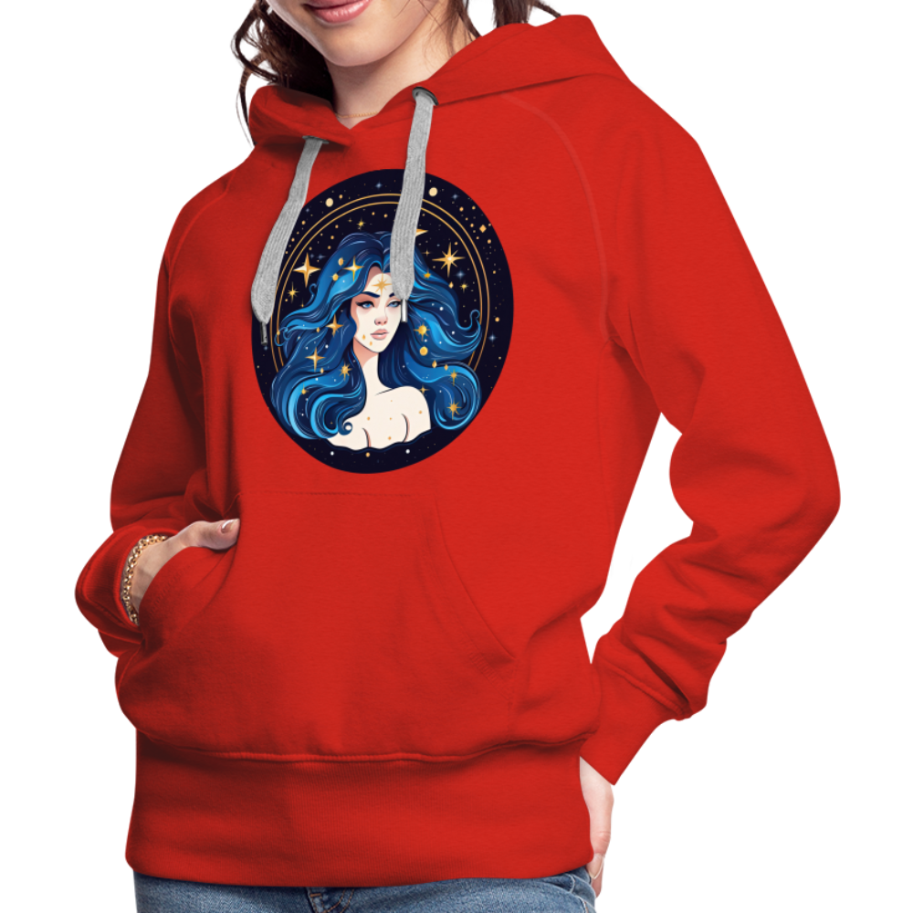 Women’s Magic Virgo Premium Hoodie - red