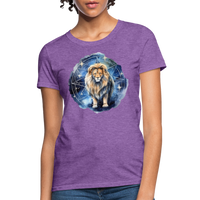 Thumbnail for Women's Mythical Leo T-Shirt - purple heather