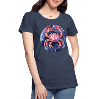 Thumbnail for Women’s Mythical Cancer Premium T-Shirt - heather blue