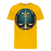 Thumbnail for Men's Mystic Libra Premium T-Shirt - sun yellow