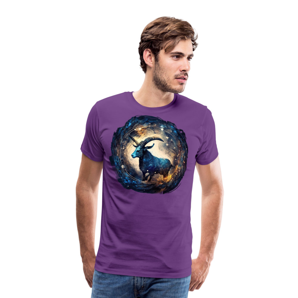 Men's Mythical Capricorn Premium T-Shirt - purple