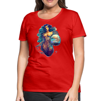 Thumbnail for Women’s Mythical Aquarius Premium T-Shirt - red