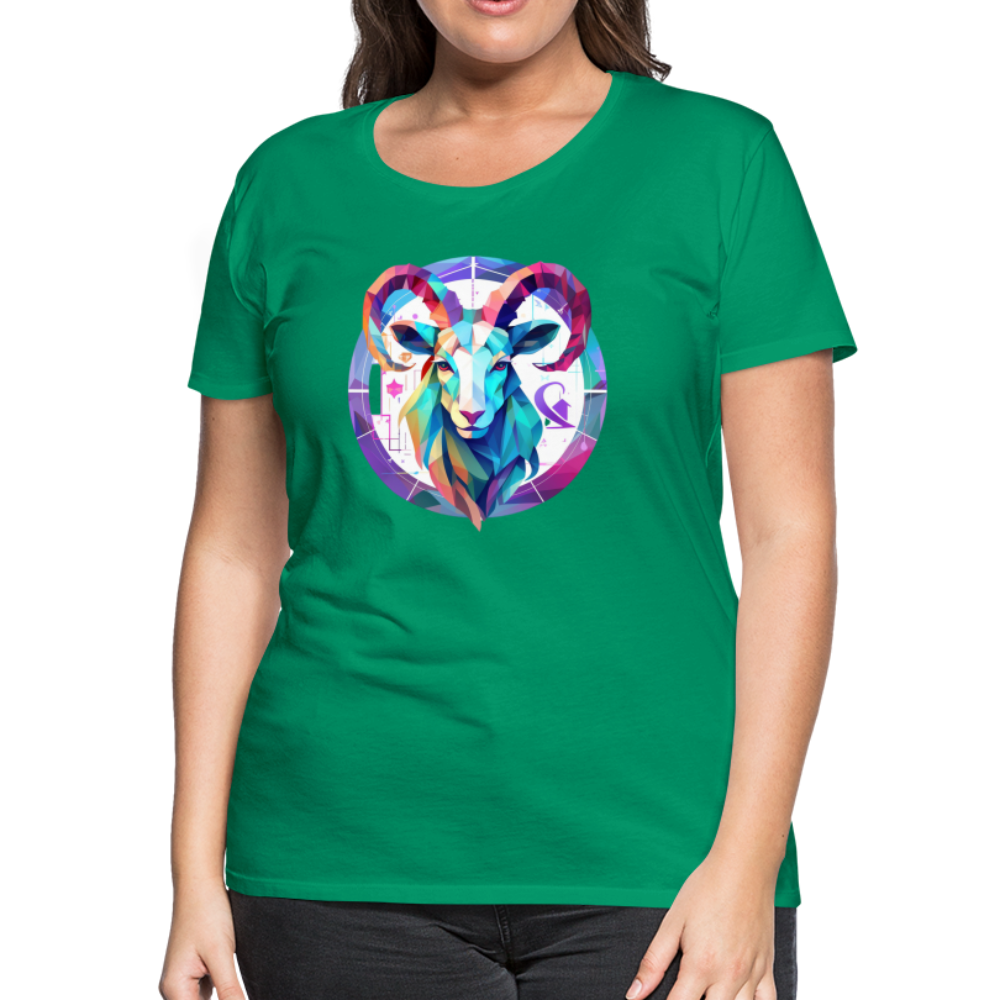 Women’s Mythical Aries Premium T-Shirt - kelly green