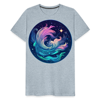 Thumbnail for Men's Magic Aquarius Premium T-Shirt - heather ice blue