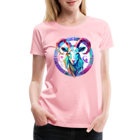 Thumbnail for Women’s Mythical Aries Premium T-Shirt - pink