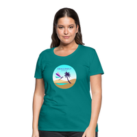 Thumbnail for Women's Dragonfly Oasis V.2 Premium T-Shirt - teal