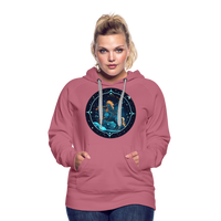 Thumbnail for Women’s Magic Sagittarius Premium Hoodie - mauve