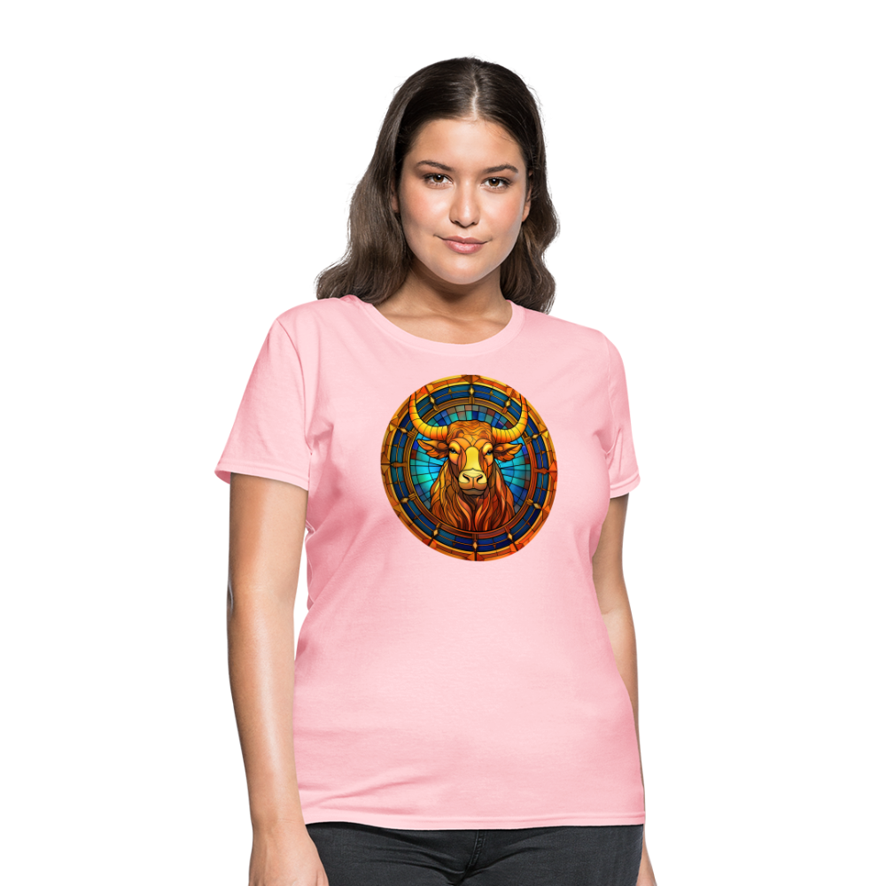 Women's Mosaic Taurus T-Shirt - pink