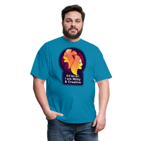 Thumbnail for Men's Glow Gemini Classic T-Shirt - turquoise