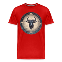 Thumbnail for Men's Mythical Taurus Premium T-Shirt - red