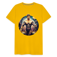 Thumbnail for Men's Mythical Libra Premium T-Shirt - sun yellow