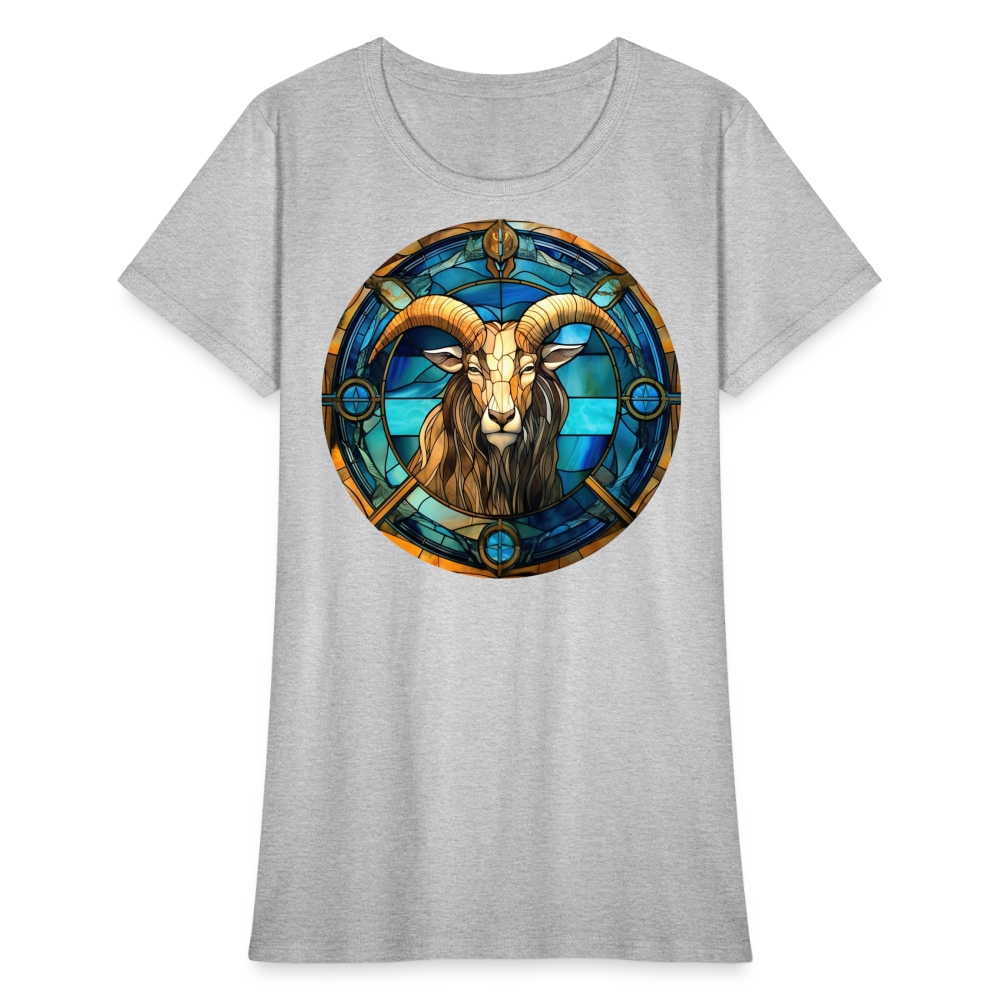 Women's Mosaic Capricorn T-Shirt - heather gray