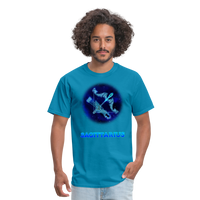 Thumbnail for Men's Stellar Sagittarius Classic T-Shirt - turquoise