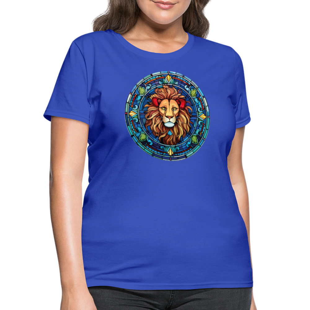 Women's Mosaic Leo T-Shirt - royal blue