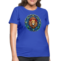 Thumbnail for Women's Mosaic Leo T-Shirt - royal blue