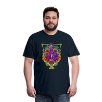 Thumbnail for Men's Psychedelic Premium T-Shirt - deep navy