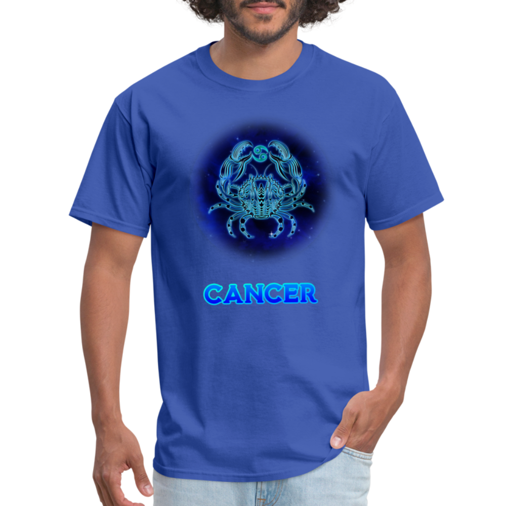 Men's Stellar Cancer Classic T-Shirt - royal blue