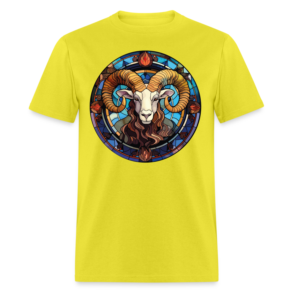 Men's Mosaic Aries Classic T-Shirt - yellow