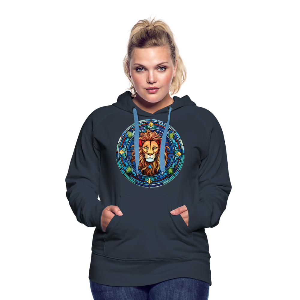 Women’s Mosaic Leo Premium Hoodie - navy