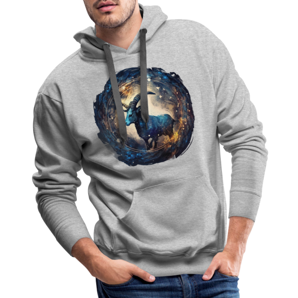 Men’s Mythical Capricorn Premium Hoodie - heather grey