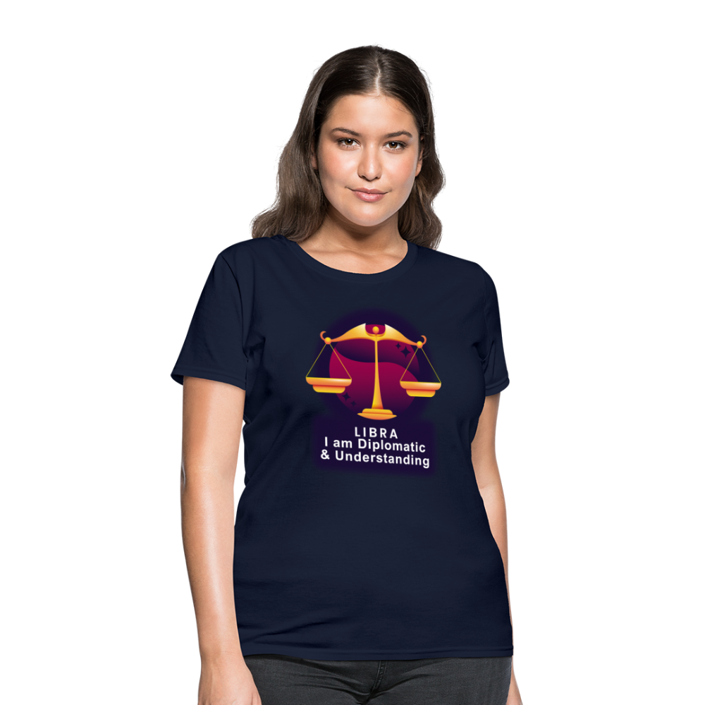 Women's Glow Libra T-Shirt - navy