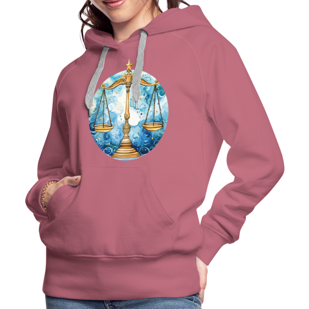 Women’s Mythical Libra Premium Hoodie - mauve