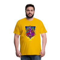 Thumbnail for Men's Psychedelic Premium T-Shirt - sun yellow