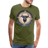 Thumbnail for Men's Mythical Taurus Premium T-Shirt - olive green