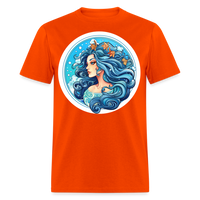 Thumbnail for Men's Symbol Aquarius Classic T-Shirt - orange