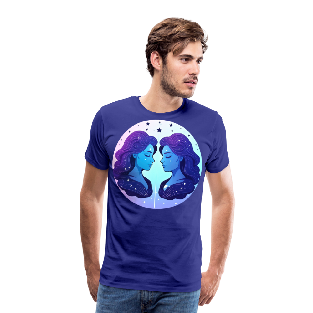 Men's Magic Gemini Premium T-Shirt - royal blue