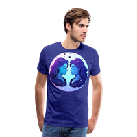 Thumbnail for Men's Magic Gemini Premium T-Shirt - royal blue