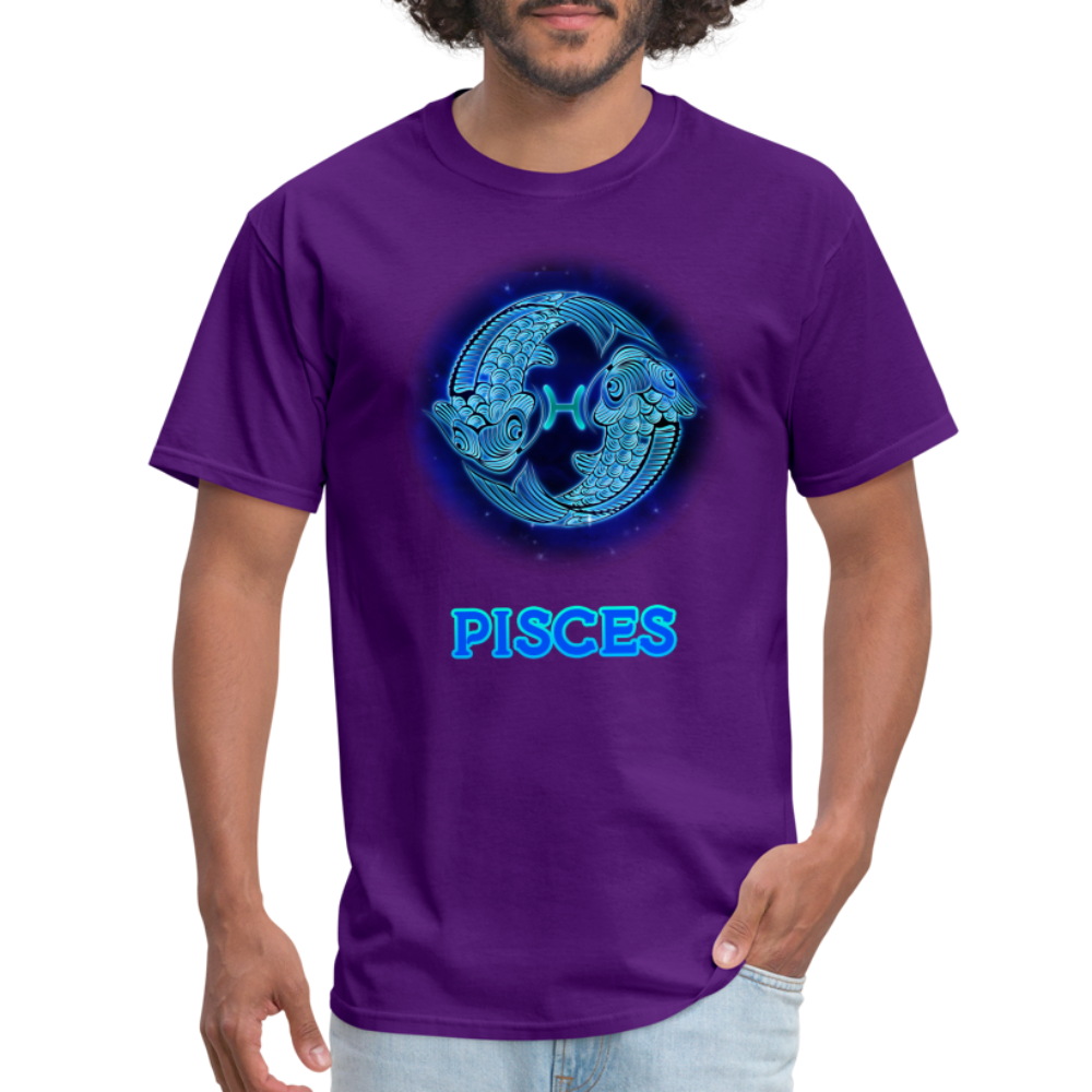 Men's Stellar Pisces Classic T-Shirt - purple