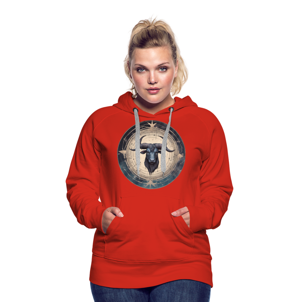 Women’s Mythical Taurus Premium Hoodie - red