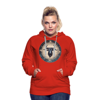 Thumbnail for Women’s Mythical Taurus Premium Hoodie - red