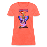 Thumbnail for Astral Capricorn Women's T-Shirt - heather coral