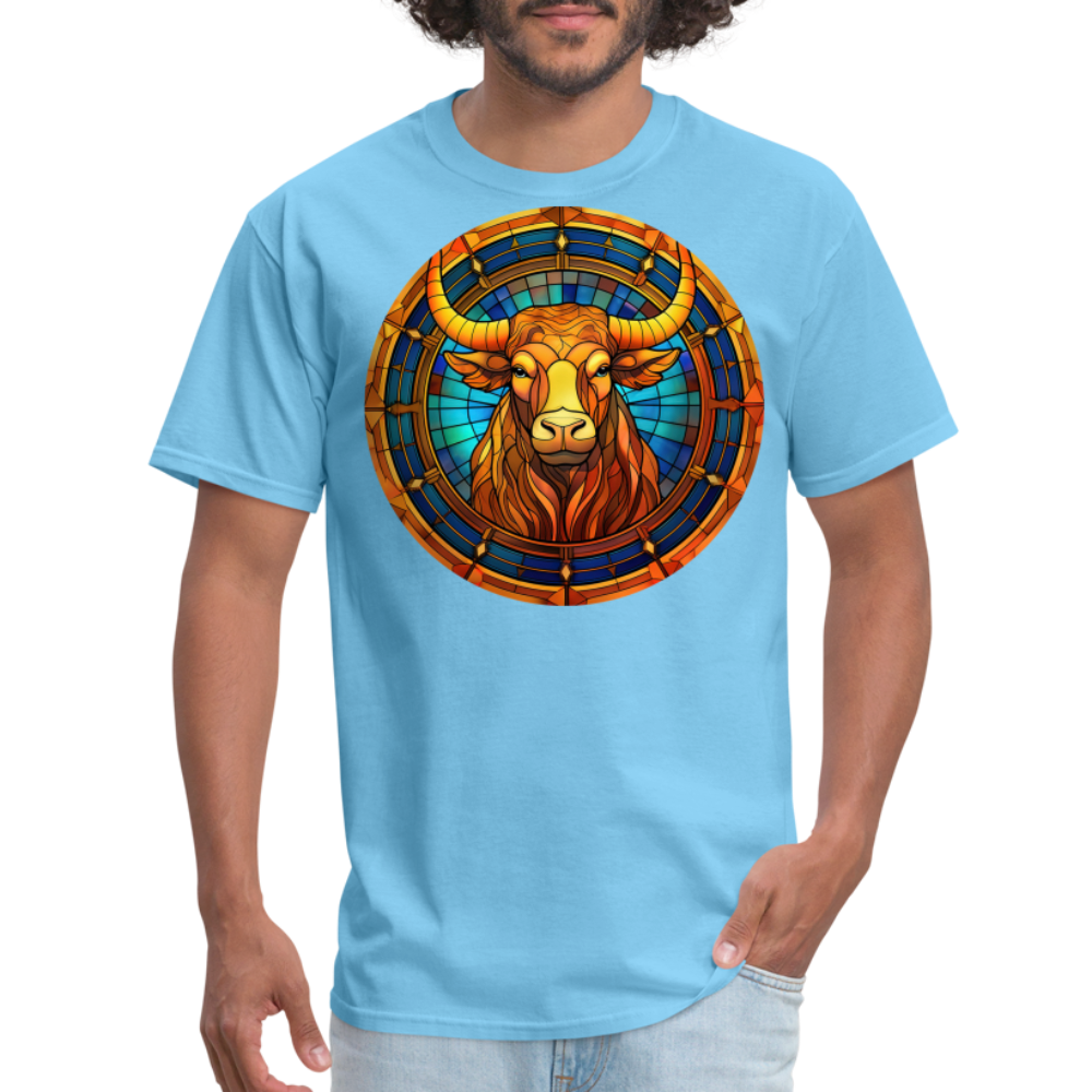 Men's Mosaic Taurus Classic T-Shirt - aquatic blue