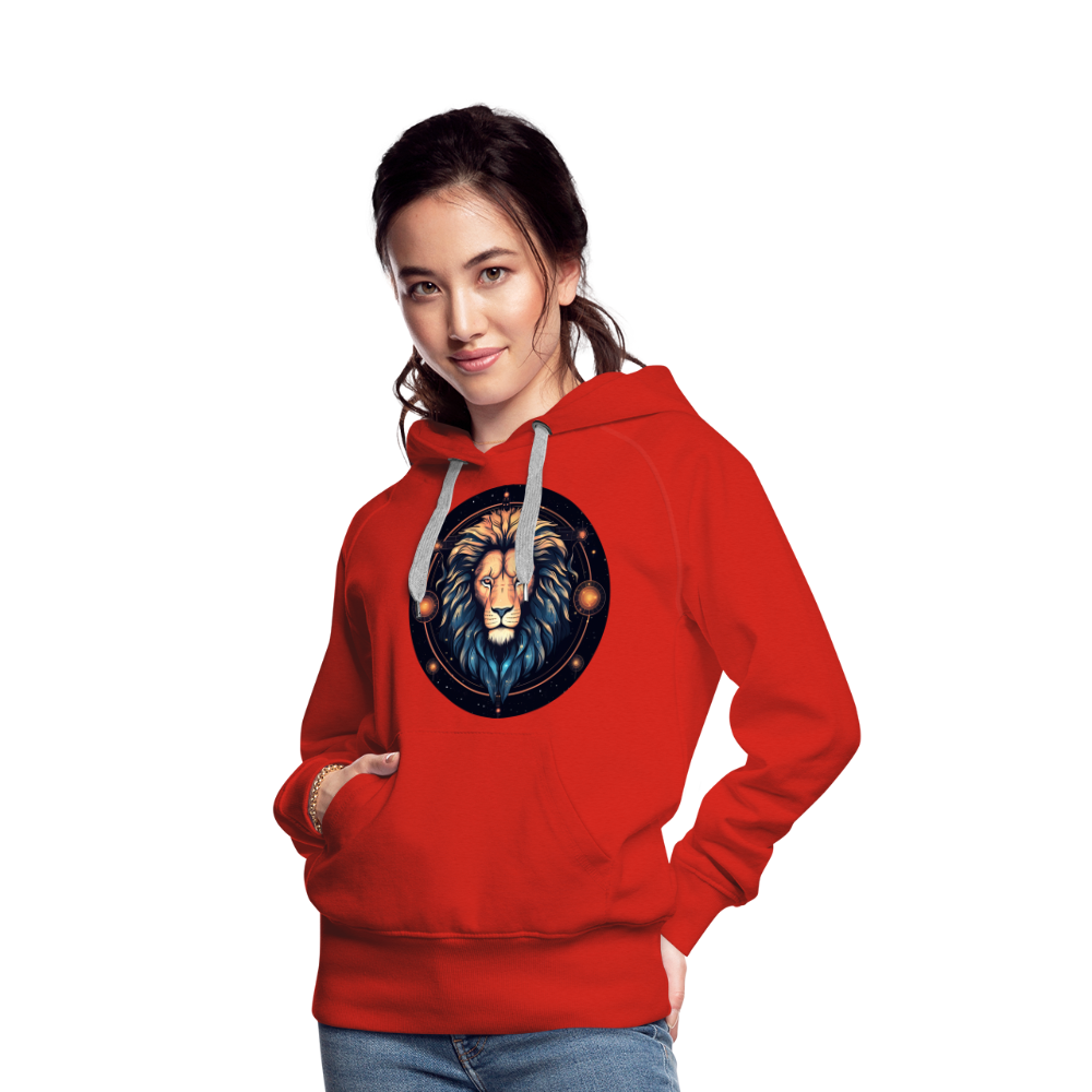 Women’s Magic Leo Premium Hoodie - red