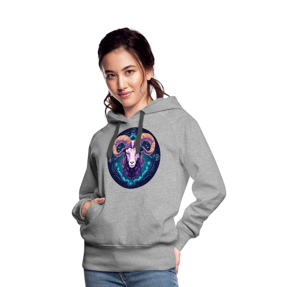 Women’s Magic Capricorn Premium Hoodie - heather grey